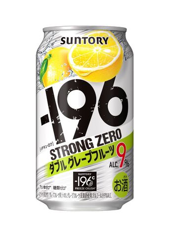 Suntory - 196 Strong Zero Double Grapefruit Can 350ml