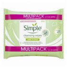 Simple Kind To Skin Facial Cleansing Wipes Bundle Pack (2X25Pcs)