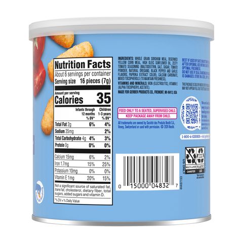 Gerber Lil' Crunchies Garden Tomato (8+ Months) 42g