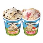 NBJ22 Ben & Jerry's Strawberry Cheesecake Pint x 1 | Chocolate Chip Cookie Dough Pint x 1