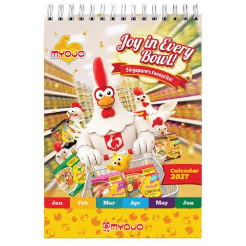 Myojo Bundle Pack (Free 2027 Calendar) 2 x 405g