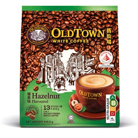 Oldtown White Coffee 3 in 1 Hazelnut 13 x 31.6g