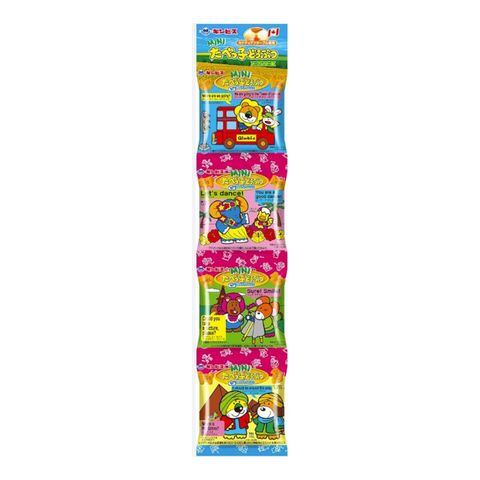 Ginbis Mini Animal Shaped Biscuit Butter Maple (4 Packets) 4 x 56g