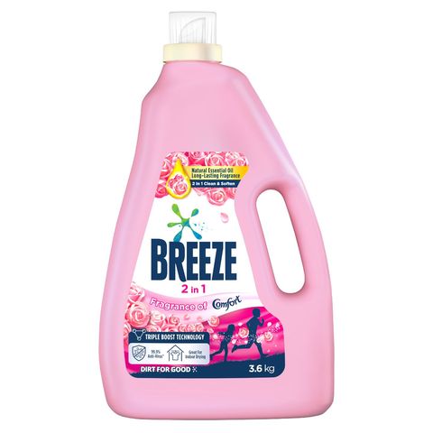 Breeze Liquid Detergent - Fragrance of Comfort 3.6kg