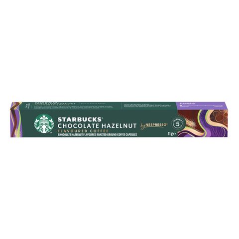 Starbucks Chocolate Hazelnut by Nespresso Coffee Capsules 10 Pieces