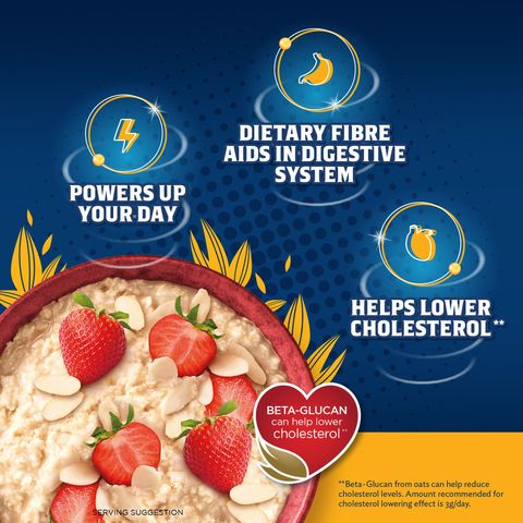 Quaker Oats Instant Oatmeal 800g + 100g (Refill Pack)
