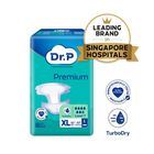 Dr. P Premium Level 7 Adult Tape Diaper XL 8 Pieces