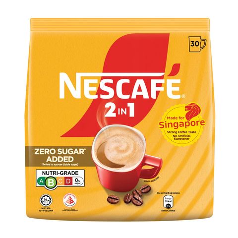 Nescafe 2 in 1 Original Zero Sugar