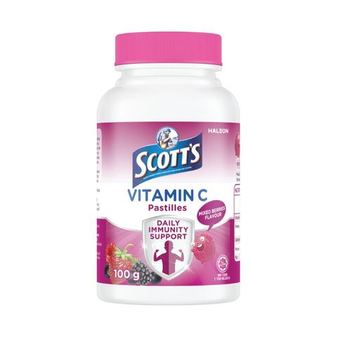 Scott's Kid's Vitamin C Pastilles Mixed Berry 100g