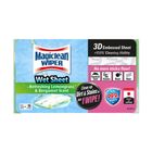 Magiclean Wiper Refreshing Lemongrass & Bergamot Wet Floor Cleaning Sheets Value Pack 16s