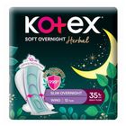 Kotex Herbal Super Overnight 35cm 12pcs