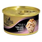 Sheba Tuna with Salmon in Gravy 85g