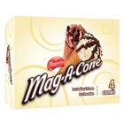 Magnolia Mag-A-cone Ice Cream - Cookies & Cream & Chocolate Multipack 4 x 110ml