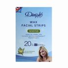 Dimples Wax Facial Sensitive Strips 20S