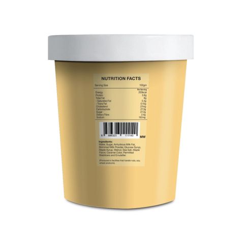 Swensen's Maple Walnut Ice Cream Pint 473ml