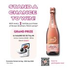 Brown Brothers Sparkling Moscato Rose 750ml