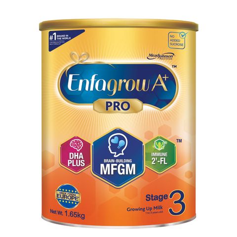 Enfagrow Pro A+ Stage 3 2-FL+ MFGM Growing up Milk (1-3 Years) 1.65kg