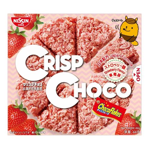 Nissin Cisco Crisp Choco Strawberry Flavour 44g