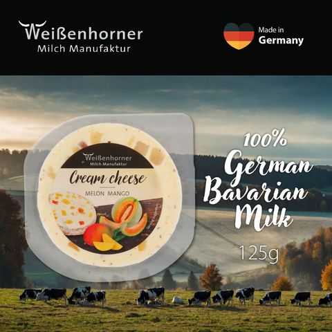 Weissenhorner Melon Mango Cream Cheese 125g