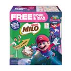 Nestle Milo Breakfast Cereal Mario Promo Pack (2 x 450g + Free Mario Pack) 1 Set