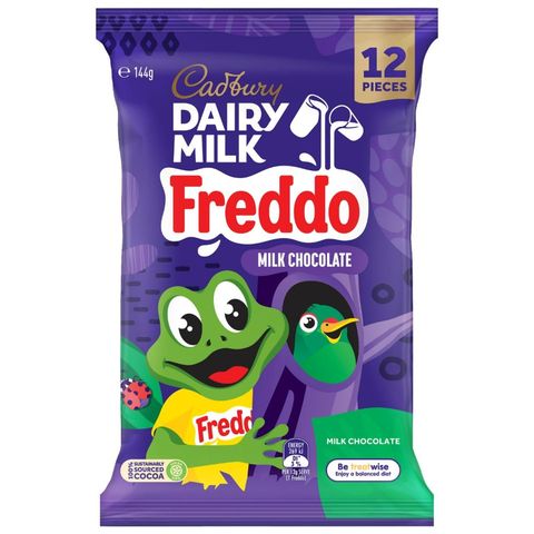 Cadbury Dairy Milk Chocolate Freddo Chocolate Sharepack 144g