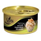 Sheba Succulent Chicken Breast with Salmon in Gravy Canned Cat Wet Food 85g