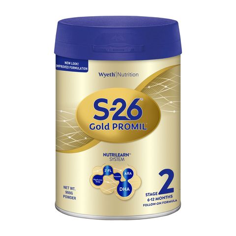 Wyeth S-26 Gold Promil Stage 2 Follow-up Milk Formula (from 6 Months) 900g