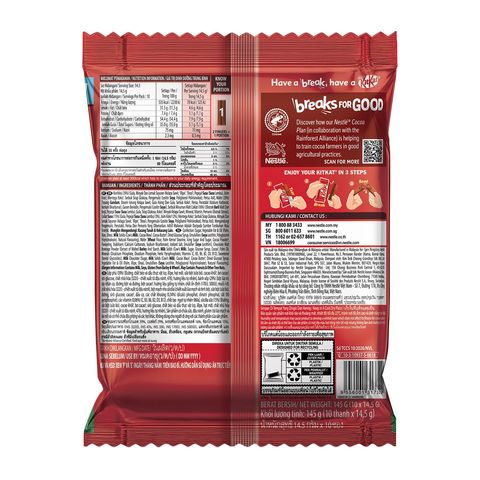 Kitkat Milo Sharebag 10 x 14.5g