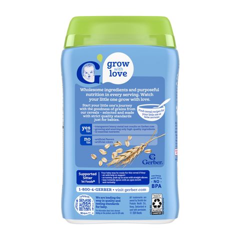 Gerber Organic Oatmeal Cereal (from 6 Months) 227g