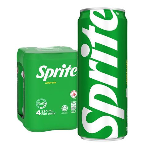 Sprite 4 x 320ml (Recyclable)