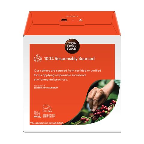 Nescafe Dolce Gusto Lungo Coffee Capsules 16 Servings 112g