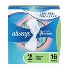 Always Infinity Flexfoam Size 2 Heavy Flow Sanitary Pads 27cm 16 Pieces