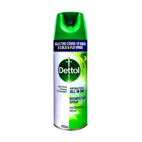 Dettol Morning Dew Disinfectant Spray 450ml