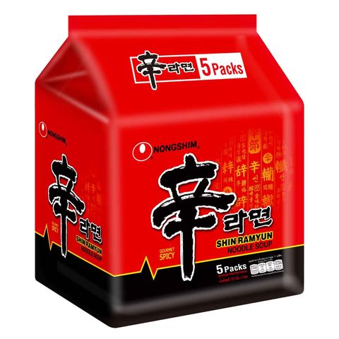 Nongshim Spicy Mushroom Shin Ramyun 5 x 120g