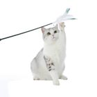 TRUSTIE | CAT TEASING FEATHER (WHITE) (45cm) (HTY0STZ0331)