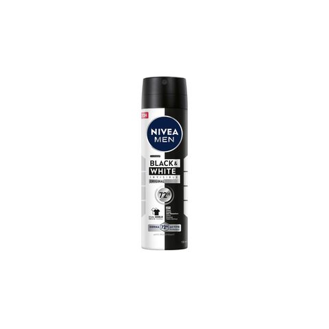 Nivea Men Deodorant Black & White Spray 150ml