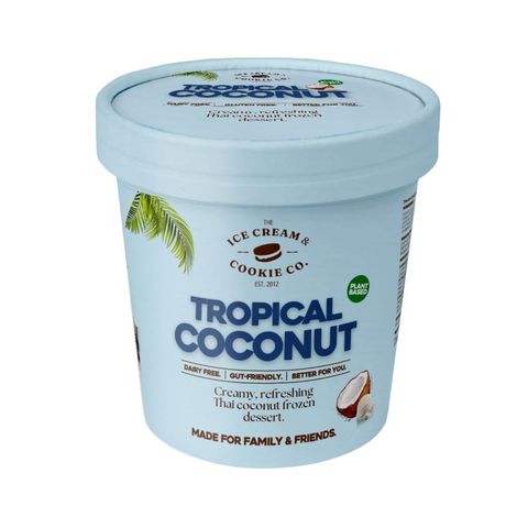 The Ice Cream & Cookie Co. Tropical Coconut Ice Cream Pint 473ml