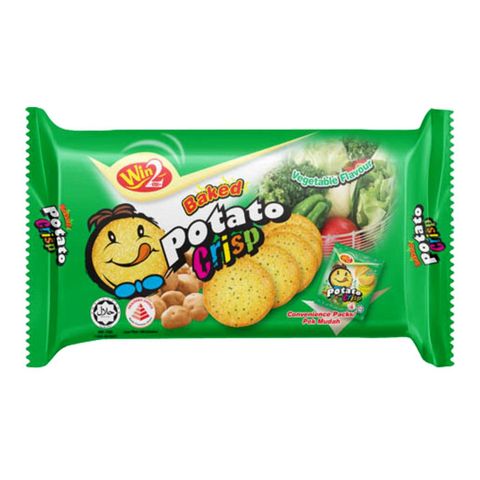 Win2 Potato Crisp Cracker - Vegetable Flavour 120g