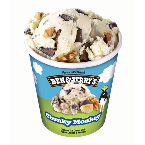 Ben & Jerry's Chunky Monkey Ice Cream Pint 473ml