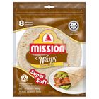 Mission Wholemeal Tortilla Wrap 360g