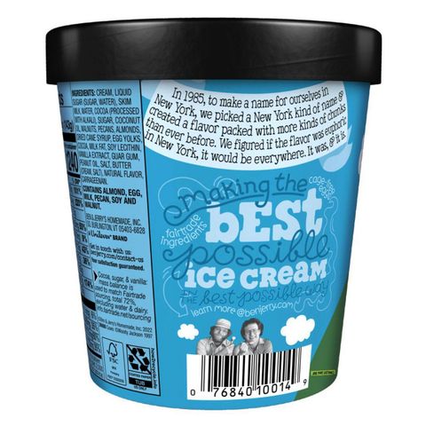 Ben & Jerry's New York Super Fudge Chunk Ice Cream Pint 473ml