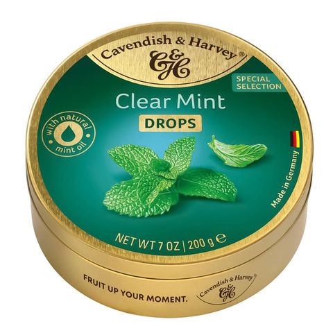 C&H Clear Mint Drops Candy 200g