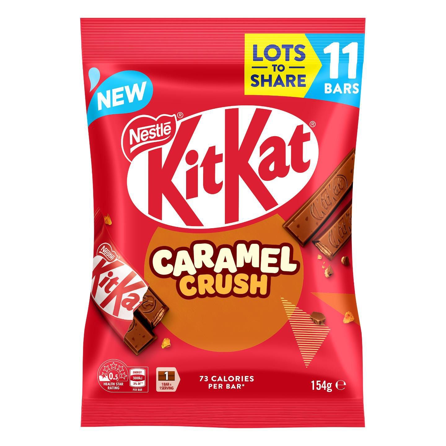 向pandamart (Woodlands - Admirax)线上购买Kitkat Caramel Crush