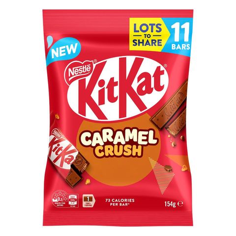 Kitkat Caramel Crush Sharebag 154g