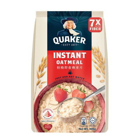 Quaker Oats Instant Oatmeal 400g (Refill Pack)