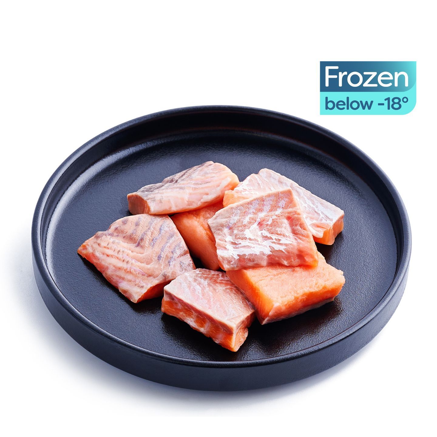 Order brightfarms Norwegian Salmon Chunks Skinless 200g from