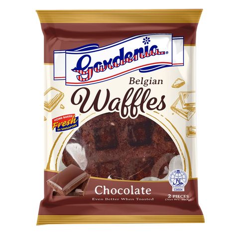 Gardenia Belgian Waffles (Chocolate) 100g