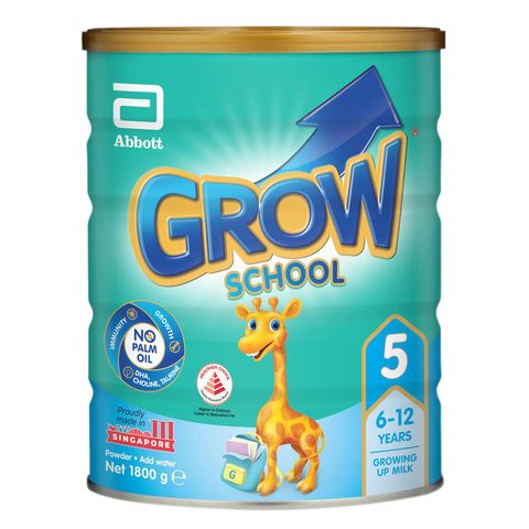 Grow Stage 5 School Growing Up Milk (6-12 Years) 1.8kg