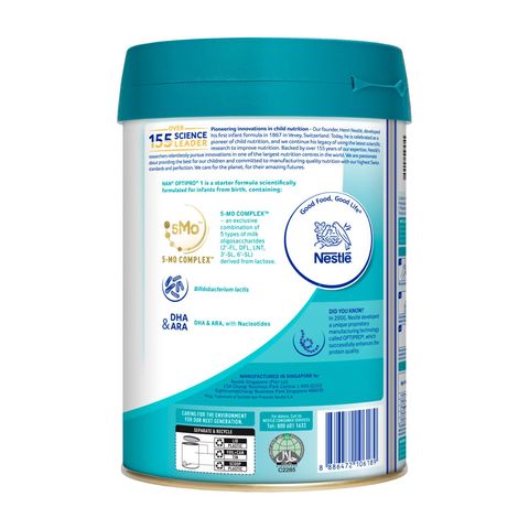 NAN Optipro 1 5MO Starter Infant Formula (0-6 Months) 850g