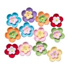 Daisy Gum Paste Button (2 x 2cm) 24 Pieces